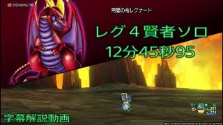 ドラクエ10　ソロナードIV（賢）12分45秒95