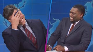 Michael Che Secretly Tells SNL Audience to NOT Laugh at Colin Jost's Jokes