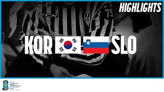 Korea vs. Slovenia | Highlights | 2019 IIHF Ice Hockey World Championship Division I Group A