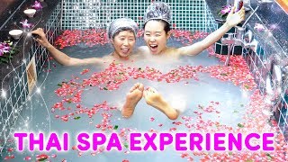 THAI MASSAGE ♥ Milk Bath with Petals