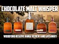 Woodford Reserve Chocolate Malt Whisper and full Range Review!