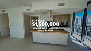 1000 Brickell Plz Unit 3701, Miami, FL 33131