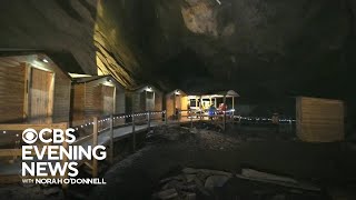 Abandoned slate mine in Wales now world's deepest hotel