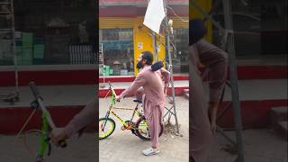 bicycle prank 🤣#funny #prankvideo #comedy #shortsvideo