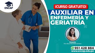 CURSO: AUXILIAR EN ENFERMERÍA Y GERIATRÍA - 2025