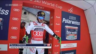 Marcel Hirscher [Riesentorlauf Sieg] Garmisch 2018