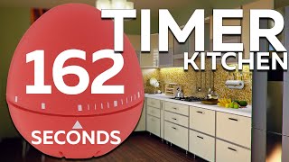 162 seconds Cooking timer | 2min 42sec Egg TIMER