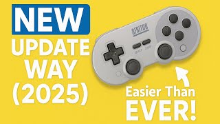 NEW Way to Update Your 8BitDo Controller (2025) – Easier Than EVER!