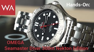 Hands-On: OMEGA Seamaster Diver 300m NEKTON Edition 42 mm. Support a very worthwhile cause!