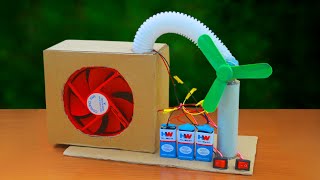 1 best Science project item made of cardboard cooling fan DC motor