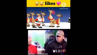 😈Christmas funny 🤣😂video ll 🦌🤣deer funny moments 🦌 ll #shorts #trend #comdey #meme #subscribe #viral