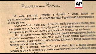 Pope - Pope's butler convicted of leaking papal documents, given 18 months / Vatican computer expert