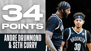 Seth Curry \u0026 Drummond Spark a Nets W! ⚡️