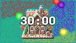 30 Minute Countdown Timer Bomb [ 🍪 Gingerbread House 🎄 ]