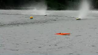 2022.10.09 GAS Power RC Boat/Mono Class 第２ヒート３組