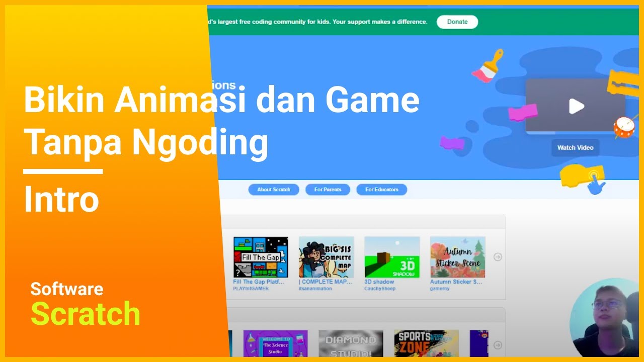 Scratch Tutorial Intro Bahasa Indonesia Youtube