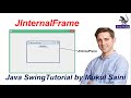 #44 Java Swing Tutorial | JInternalFrame in Java