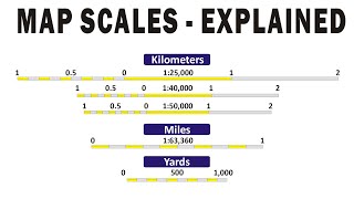Map Scales explained