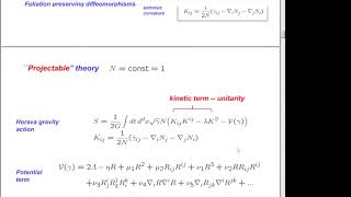 Andrei O. Barvinsky, Horava gravity as palladium of locality, unitarity and renormalizability