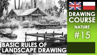 Landscape drawing - basic rules | Rysowanie krajobrazów - podstawowe zasady [S02E15 ENG/PL]