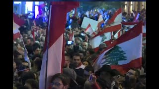 Lebanese protesters defiantly return to streets following crackdown
