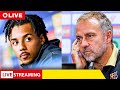 BARÇA LIVE: Hansi Flick & Jules Kounde Press Conference IN ENGLISH | Monaco | UEFA Champions League