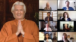 Brother Chidananda Launches SRF Online Meditation Center