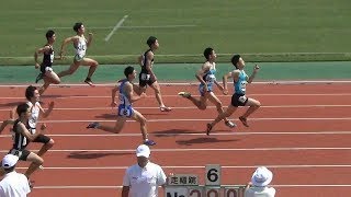 大脇理雄 10.90 3年 男子100m 決勝 東京都中学総体陸上2017