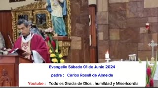 Evangelio Sábado 01 Junio 2024 - padre Carlos Rosell