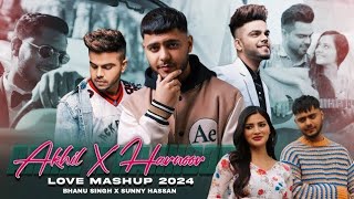 Harnoor X Akhil (Love Mashup ) | Waalian X Khaab X Chan Vekhya X Gani | DJ Rash & Sunny Hassan