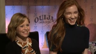 The Cast of 'Ouija: Origin of Evil' Spill On Haunted On-Set Happenings, Ouija Boards \u0026 More!