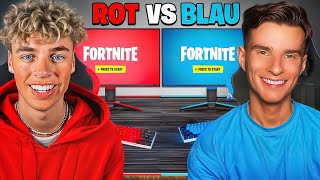 TEAM ROT gegen TEAM BLAU in FORTNITE mit ALVI! 🔴🔵