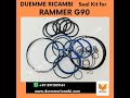 seal kit for rammer g90 sealkit 103904 rammerg90 sandvikbr3890 hydraulicbreaker spareparts