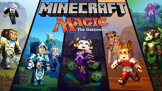 Minecraft Magic The Gathering Skin Pack trailer