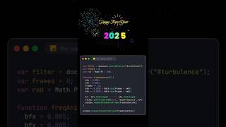 Happy new year 2025 project with programming | New Year 2025 Project using HTML, CSS and JavaScript