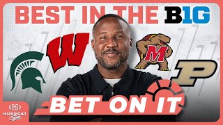 Big Ten Basketball CHAOS! Is Maryland on THE RISE? - Bet On It! | Hurrdat Sports Radio