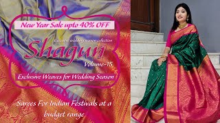 New Year Sale on upto 40% OFF Gadwal and Kanchipuram Sarees EP508