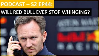 Will Red Bull ever stop whinging? F1 news. MotoGP - Valencia, NASCAR-  Champions. On the Grid!