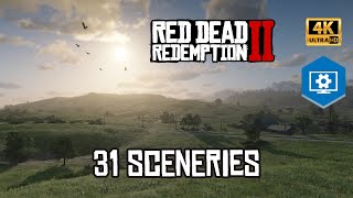 Red Dead Redemption 2 Ambiente: 31 sceneries [For Wallpaper Engine - 4K]