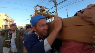 30年   　有馬神明神社　例大祭  本社千貫神輿立派な渡御です迫力満点。