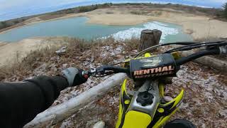 Enduro riding and exploring on a Suzuki RMZ 250!