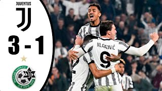 Juventus vs Maccabi Haifa 3-1 All Goals & Highlights 05/10/2022 HD