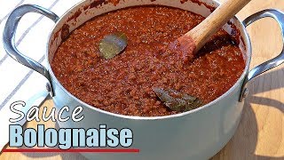 Sauce Bolognaise Recette Facile (la meilleure)