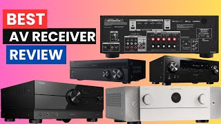 Top 5 Best AV Receivers of 2024 | Ultimate Home Theater Picks!