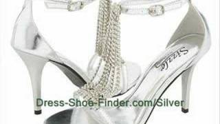 Silver Dress Shoes