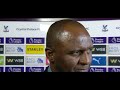 Good way to finish season Patrick Vieira Post match Crystal Palace vs Manchester United