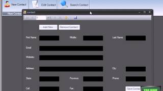 Visual basic database add, remove & save buttons
