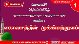 ஸலவாத்தின் முக்கியத்துவம்| Tamil Bayan மீலாதுன் நபி ﷺ ரபீஉல் அவ்வல் - 1 | RabiUlAwwal | MeeladunNabi