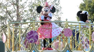 【4K TDL】ミニー、ウィー・ラブ・ユー！（プラザ5号橋 ミニー・ベスティーズ・バッシュ！）