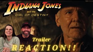 Indiana Jones and the Dial of Destiny | Official Trailer 2 | REACTION!!